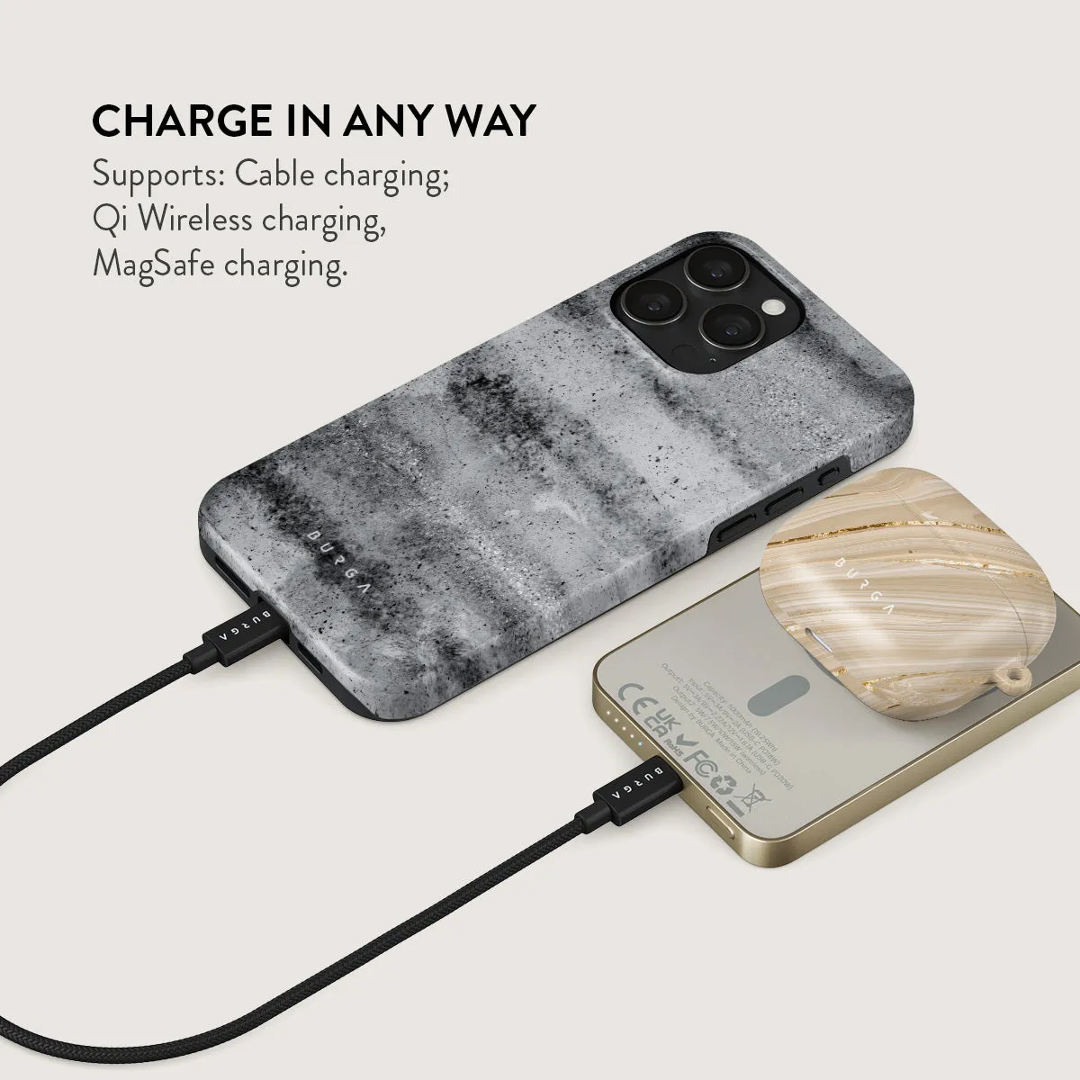 Concrete Jungle - Magnetic Power Bank