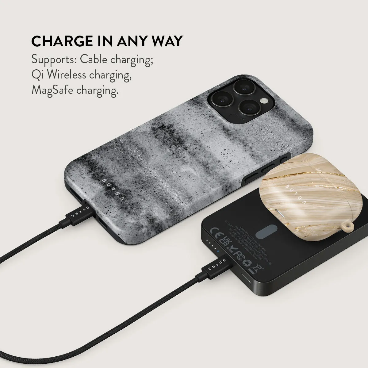 Concrete Jungle - Magnetic Power Bank