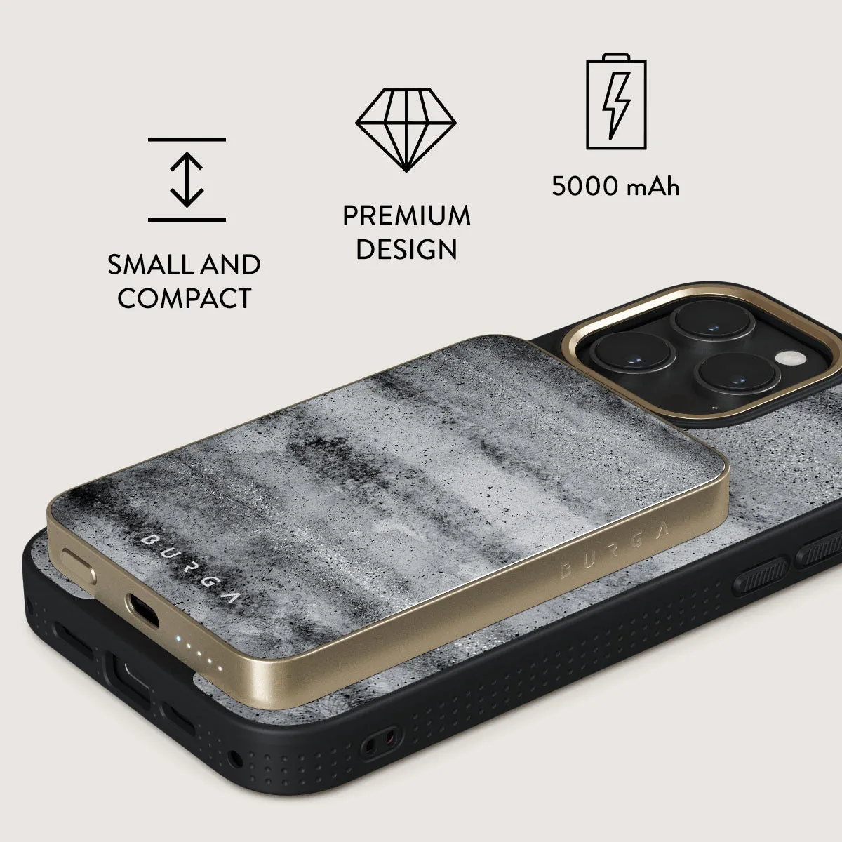 Concrete Jungle - Magnetic Power Bank