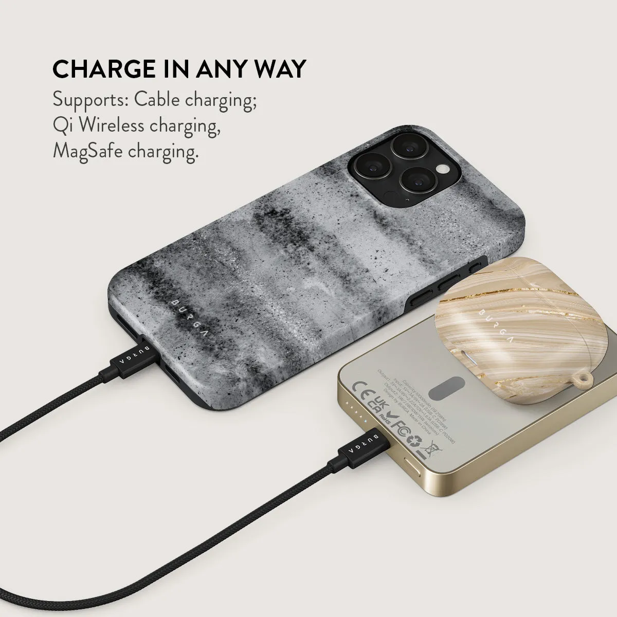 Concrete Jungle - Magnetic Power Bank