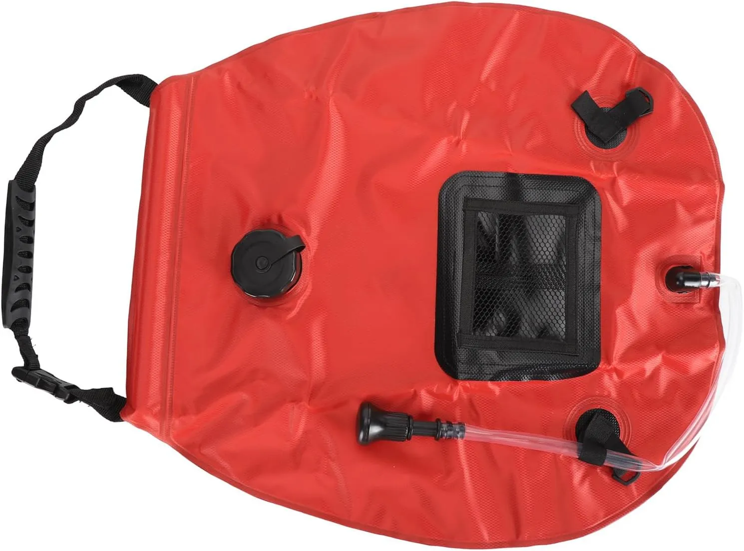 Convenient Portable Camping Shower Bag with Solar Heating for Outdoor Use 20L Solar Shower Bag for Camping Hiking Beach