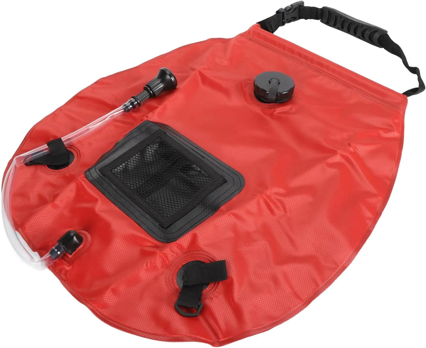 Convenient Portable Camping Shower Bag with Solar Heating for Outdoor Use 20L Solar Shower Bag for Camping Hiking Beach