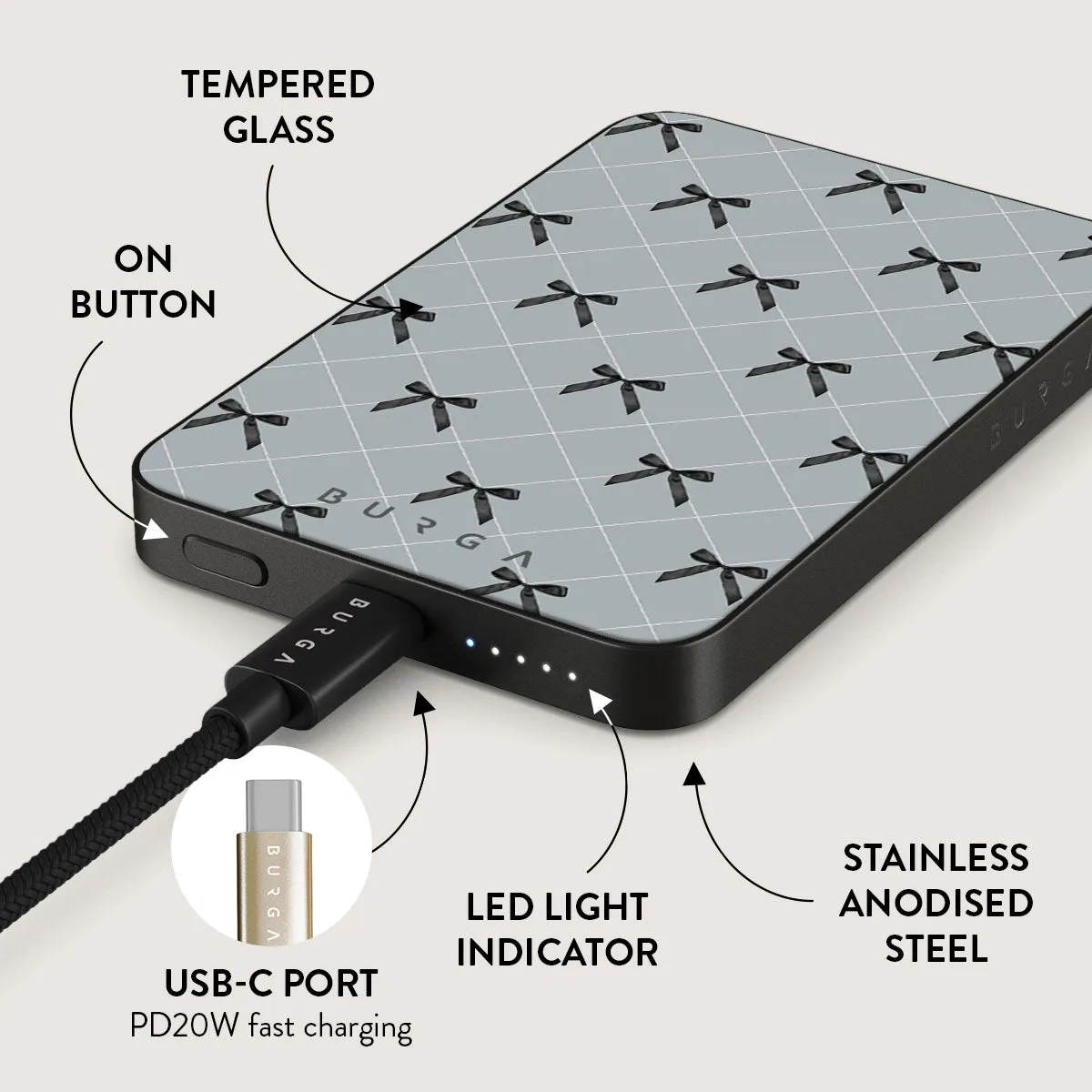 Coquette - Magnetic Power Bank