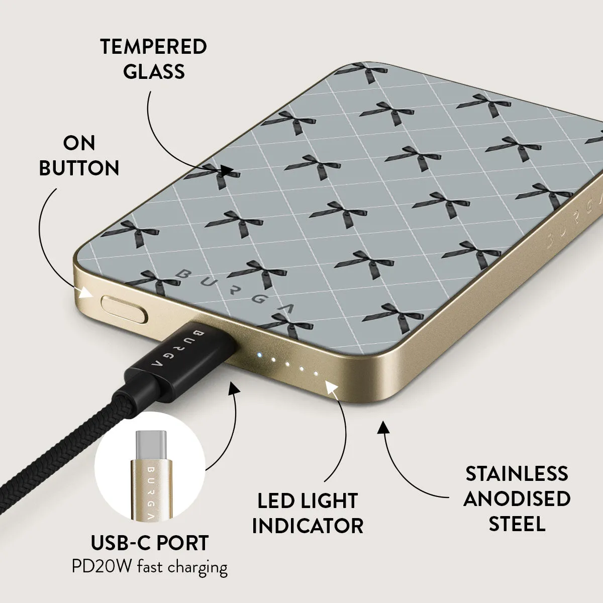 Coquette - Magnetic Power Bank