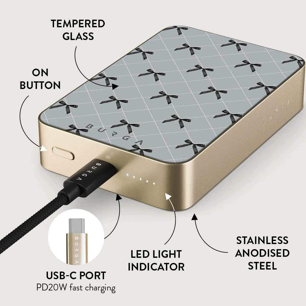 Coquette - Magnetic Power Bank