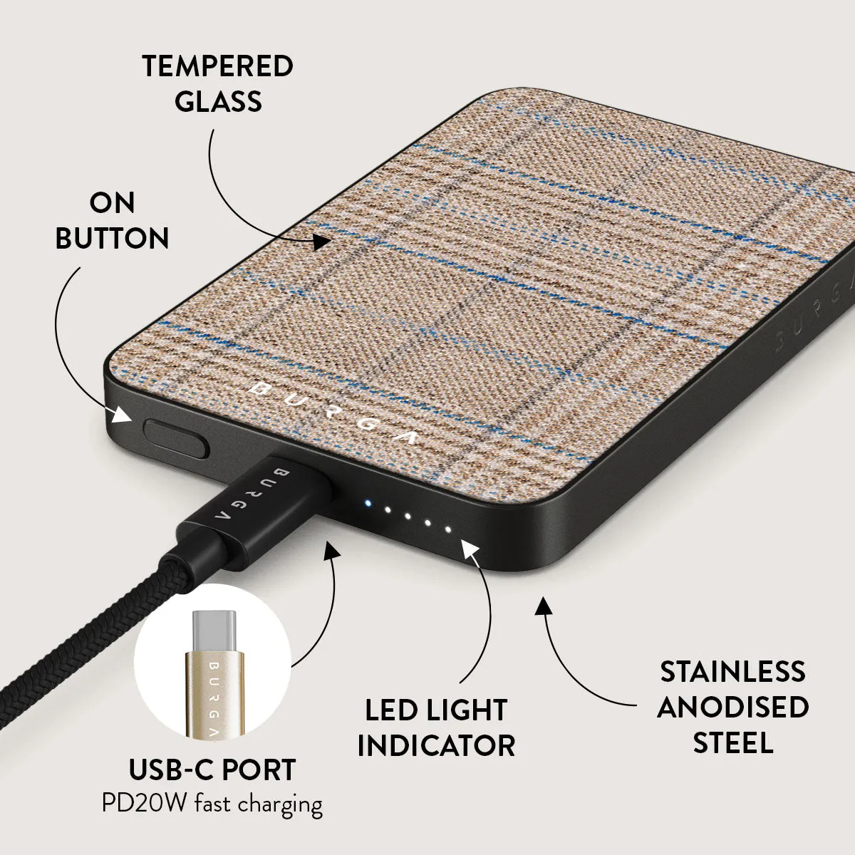 Cosy Sweater - Fall Magnetic Power Bank
