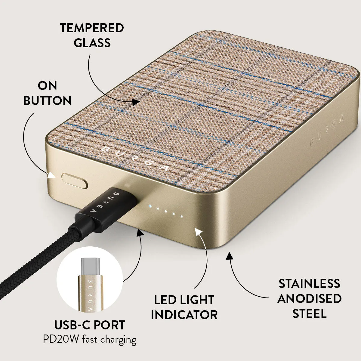 Cosy Sweater - Fall Magnetic Power Bank