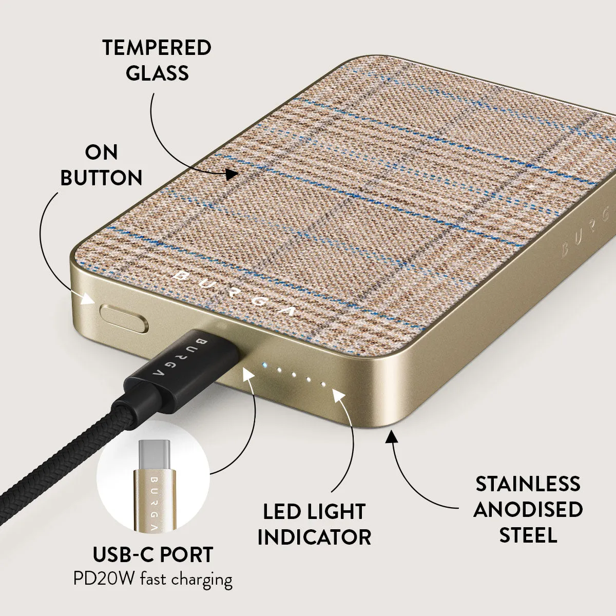 Cosy Sweater - Fall Magnetic Power Bank