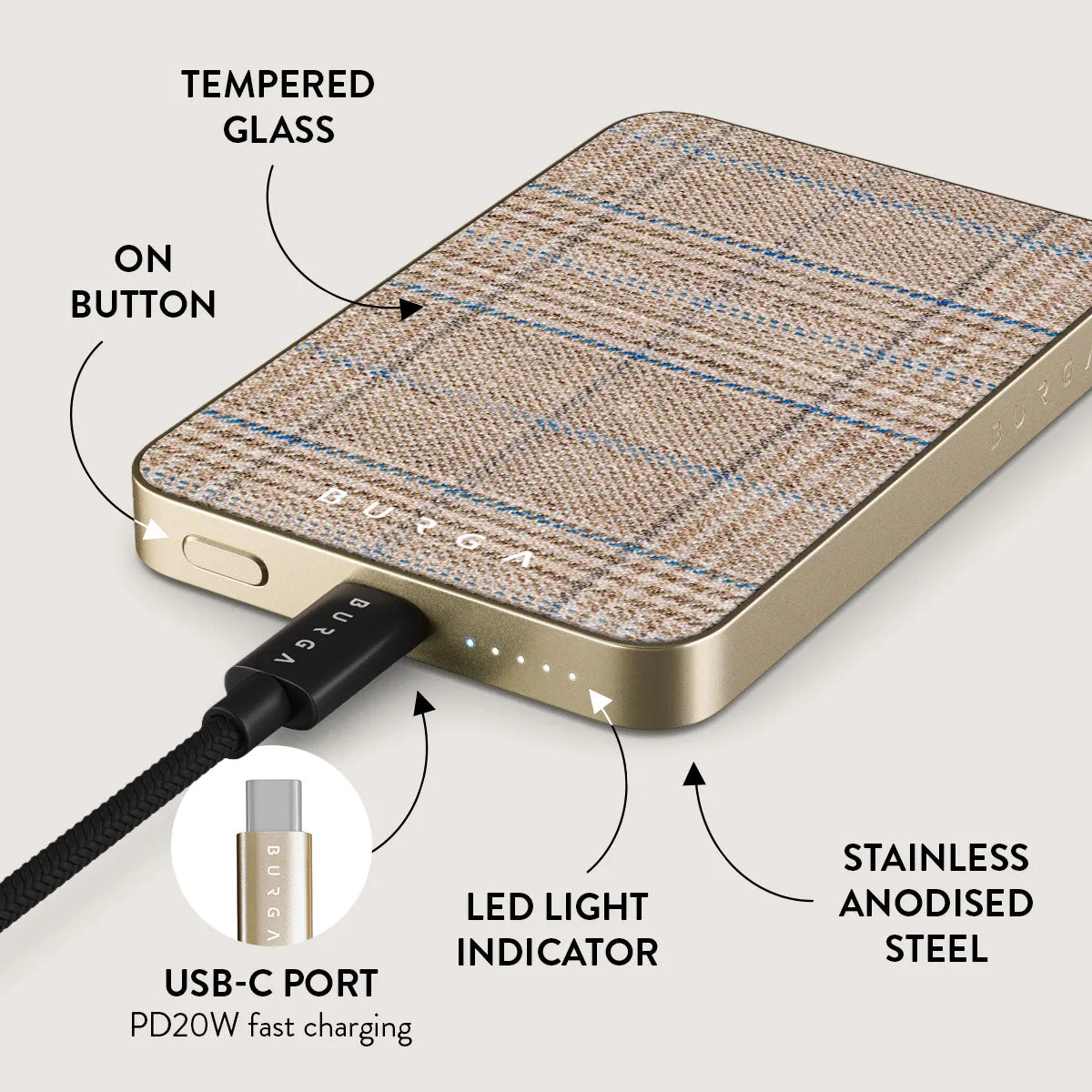 Cosy Sweater - Fall Magnetic Power Bank
