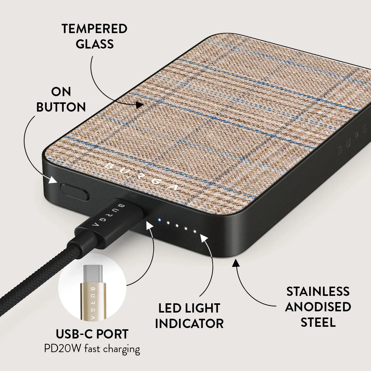 Cosy Sweater - Fall Magnetic Power Bank