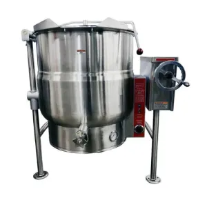 Crown  76 Litre Electric Steam Kettle - Tilting Tri-Leg ELT20.