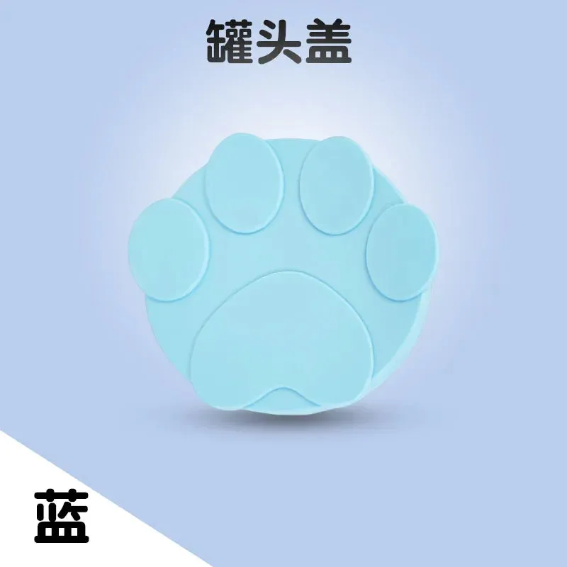 Dogs Cat Storage Tin Cap Lid Seal Cover Silicone Canned Lid Sealed Feeder Food Can Reusable Portable Cover Lid Pet Supplies
