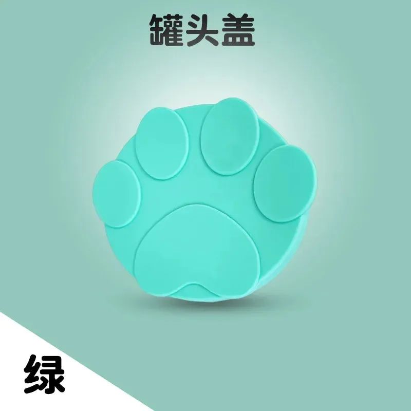 Dogs Cat Storage Tin Cap Lid Seal Cover Silicone Canned Lid Sealed Feeder Food Can Reusable Portable Cover Lid Pet Supplies