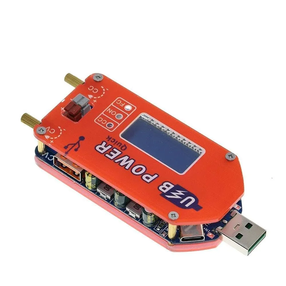 DP3A Digital Display USB Adjustable Power Module DC 1-30V 15W QC 2.0 3.0 FCP Quick Charge Laboratory Power Supply regulador