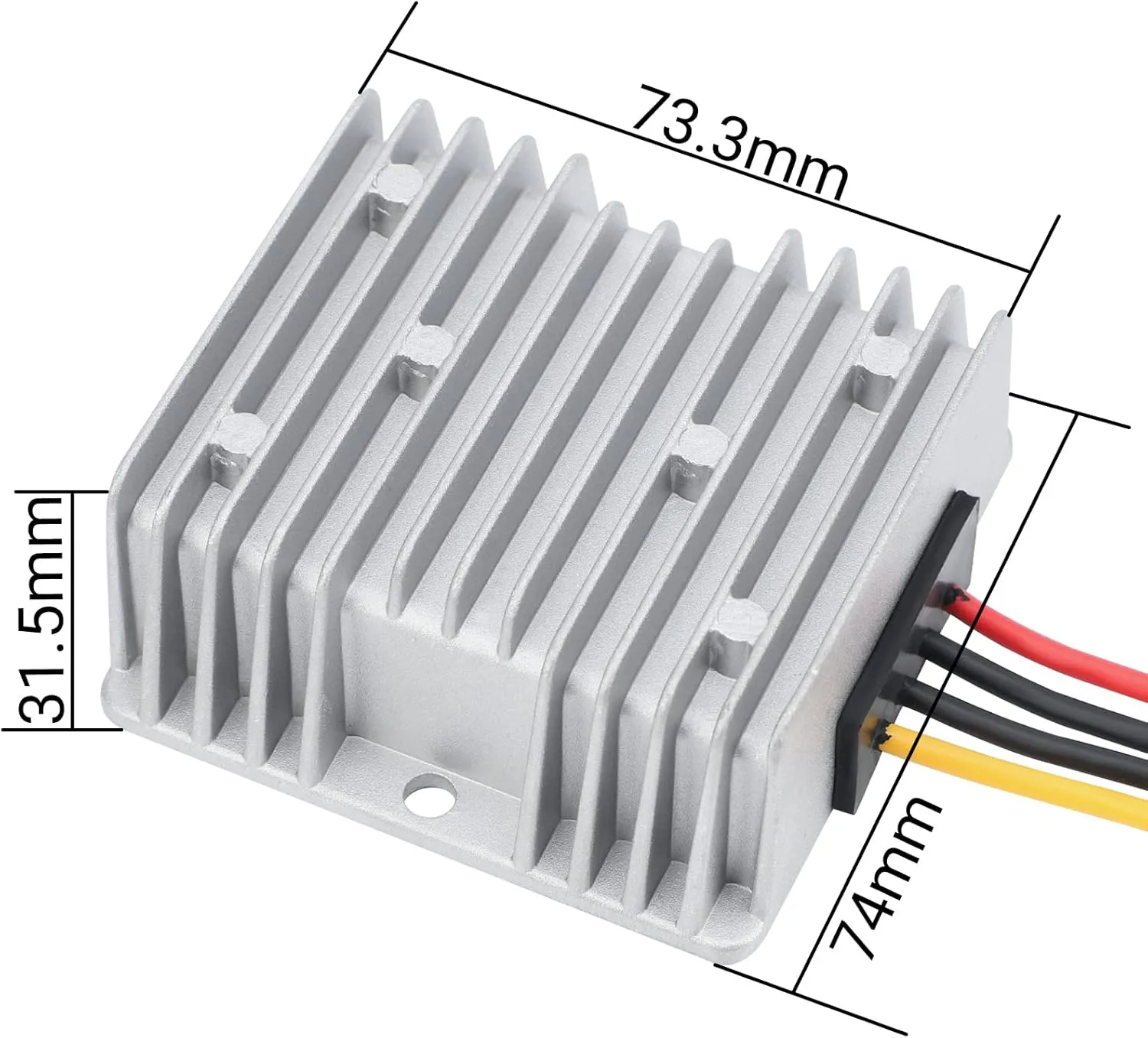 DROK 5V to 12V Step Up Converter - Waterproof DC Boost Converter 5V-11V to 12V, Voltage Regulator 5A 60W Power Supply for Solar Panels