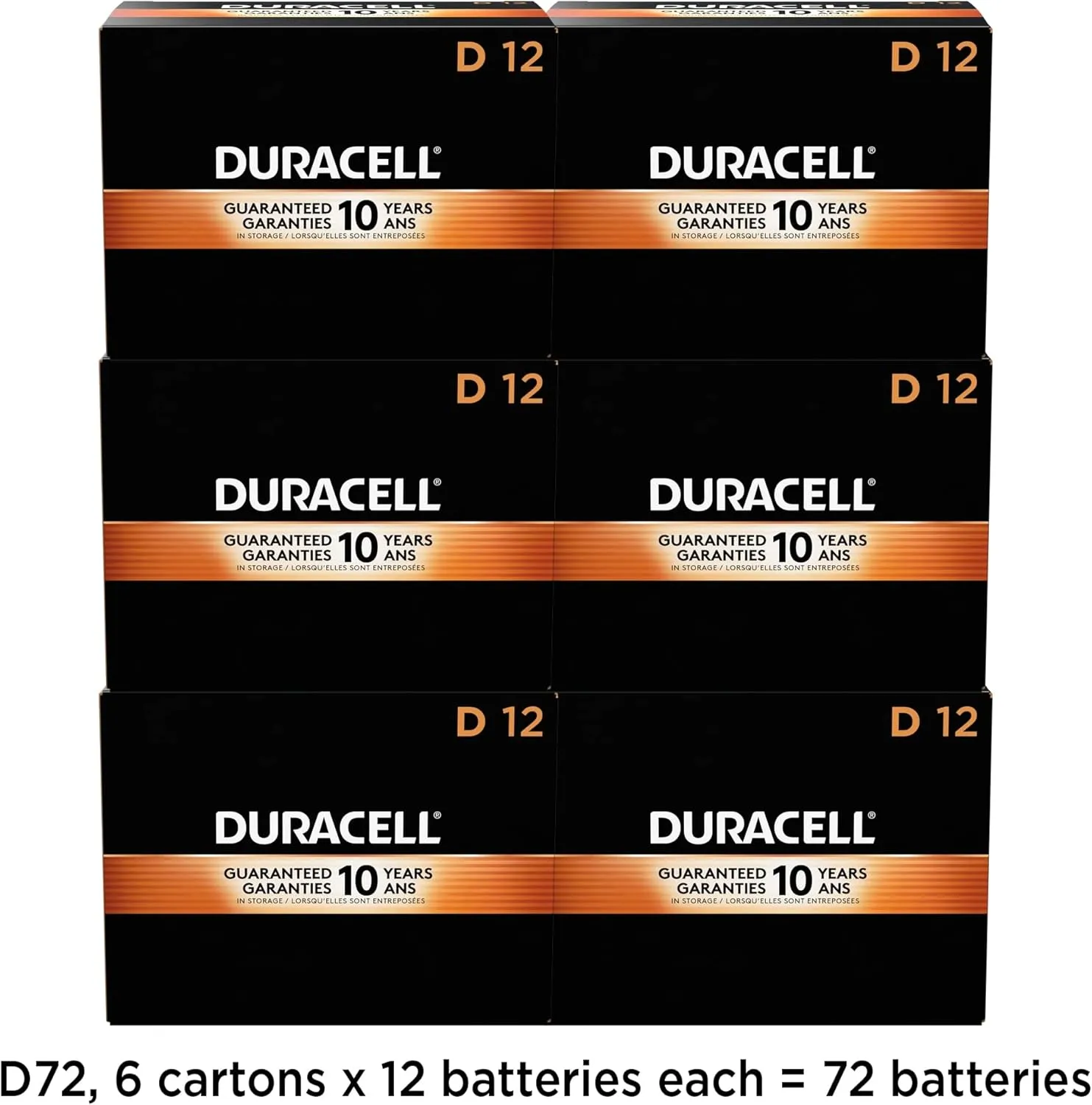 Duracell CopperTop D Batteries