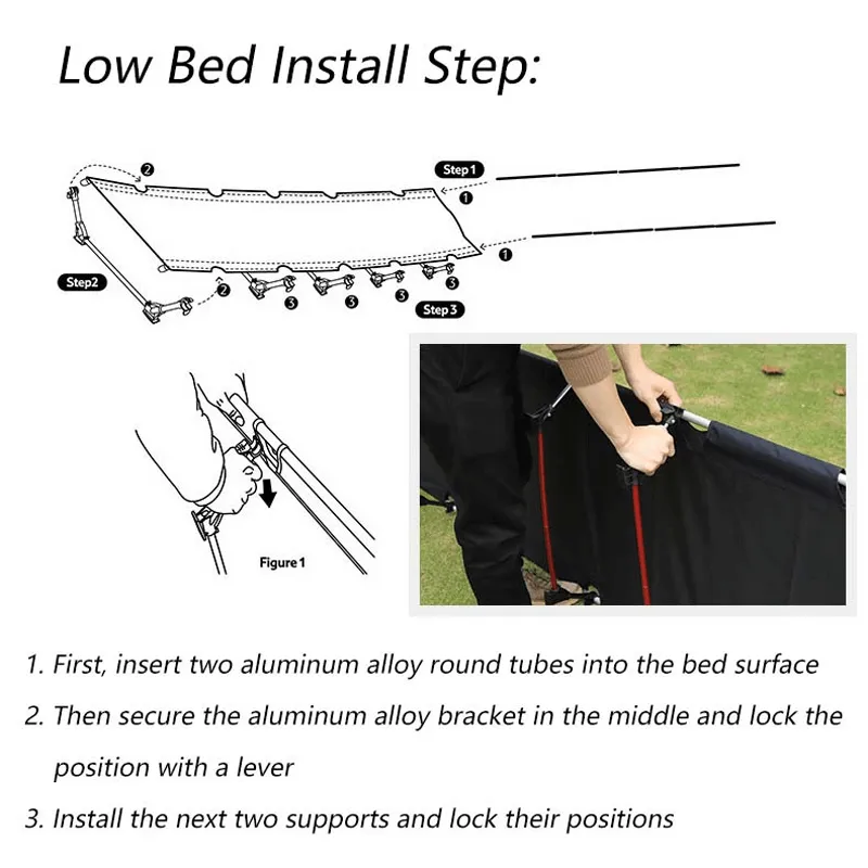 EDEN - Foldable Camping Bed
