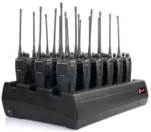 Eighteen Bay Rapid Desk Charger for Kenwood TK-3102A Rechargeable Two Way Radio