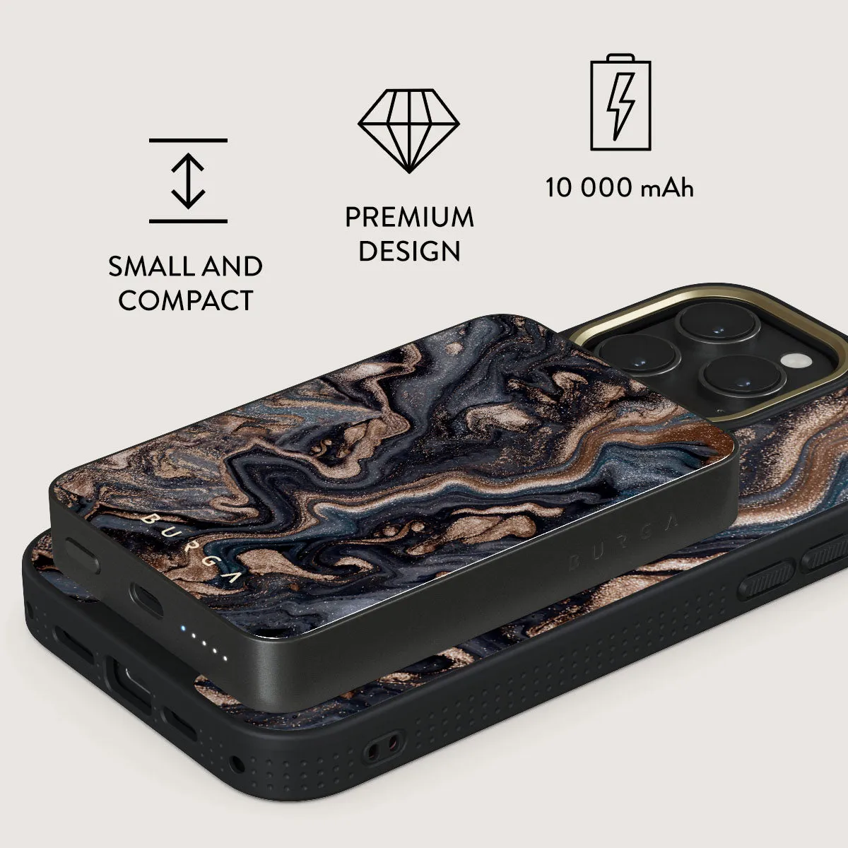 Enchanted Mirror - Marble Magnetic Power Bank
