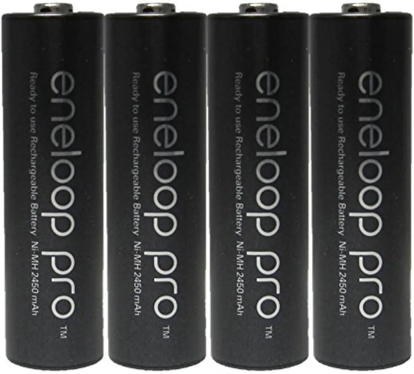Eneloop 0B-EYUA-4XDI Pro AA High Capacity Ni-MH Pre-Charged Rechargeable Battery with Holder Pack of 4