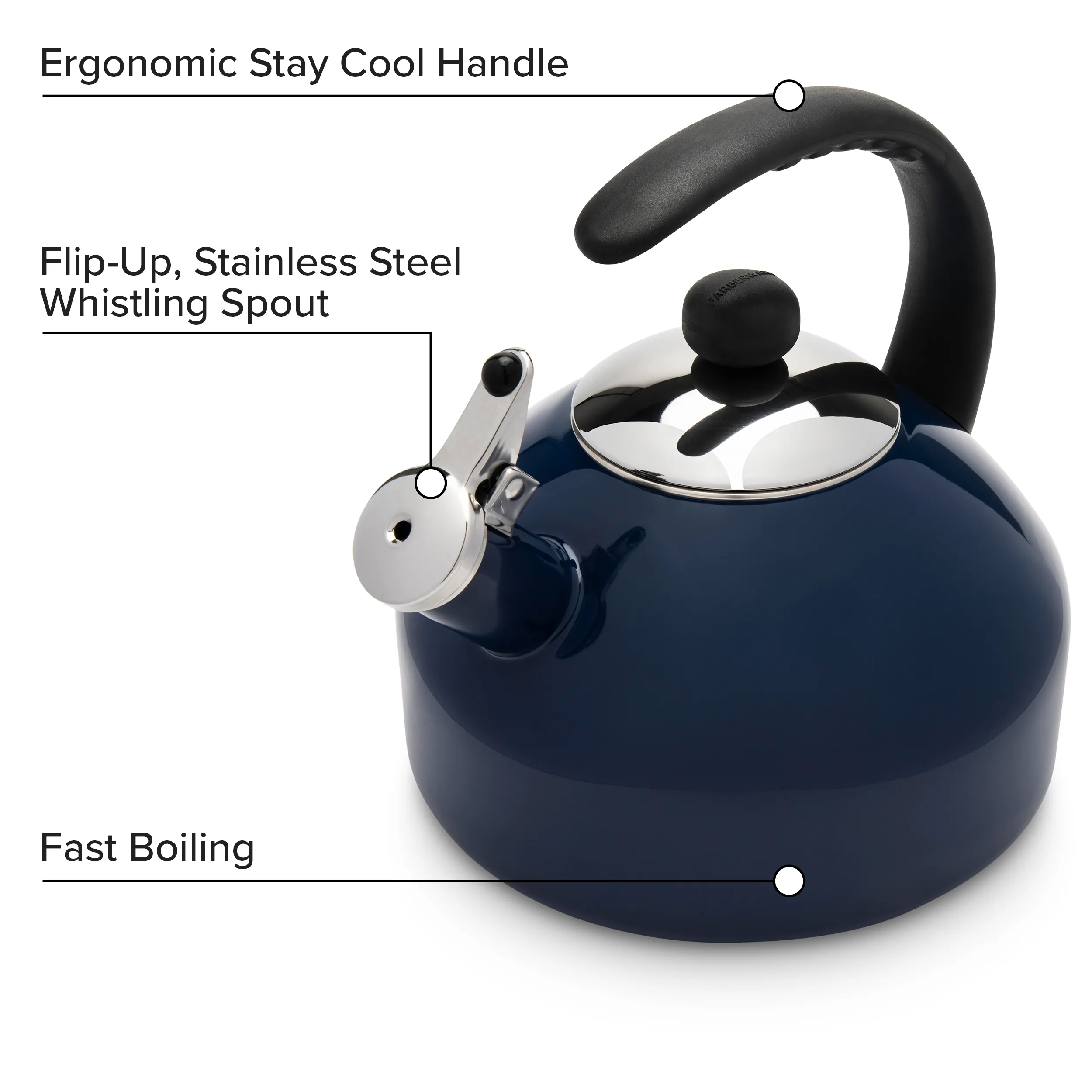 Farberware Tea Kettle - Omega 2.75 Quart
