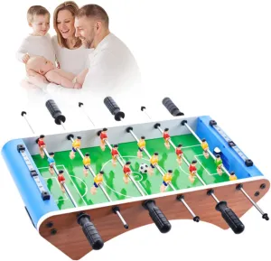 Fashion Table Football Portable Six Shots Soccer Game Set Football Board Machine for Boys and Girls Adults