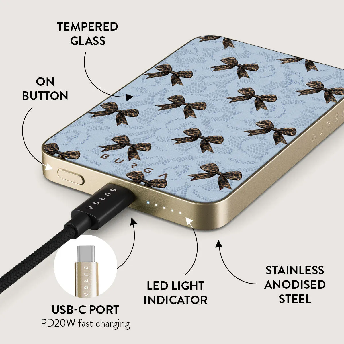 Fashionista - Magnetic Power Bank