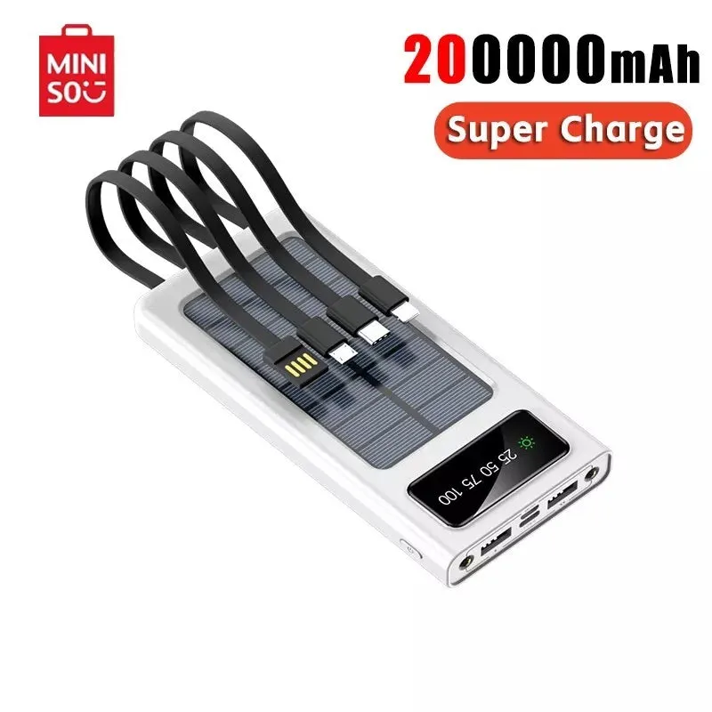 Fast Charging Solar Power Bank