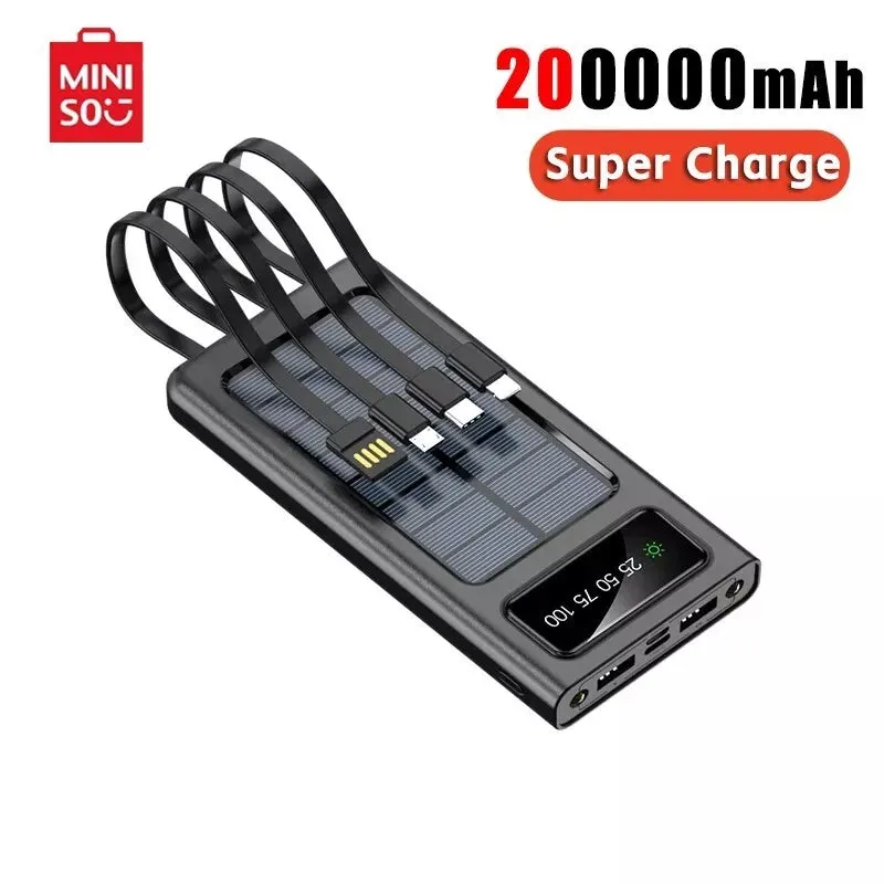 Fast Charging Solar Power Bank