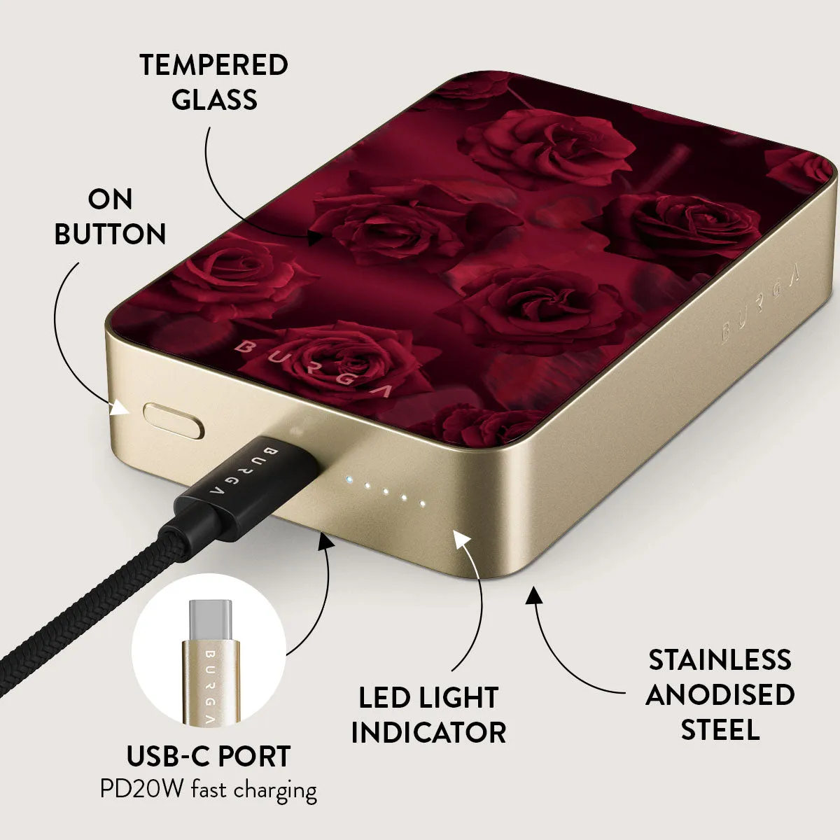 Femme Fatale - Magnetic Power Bank