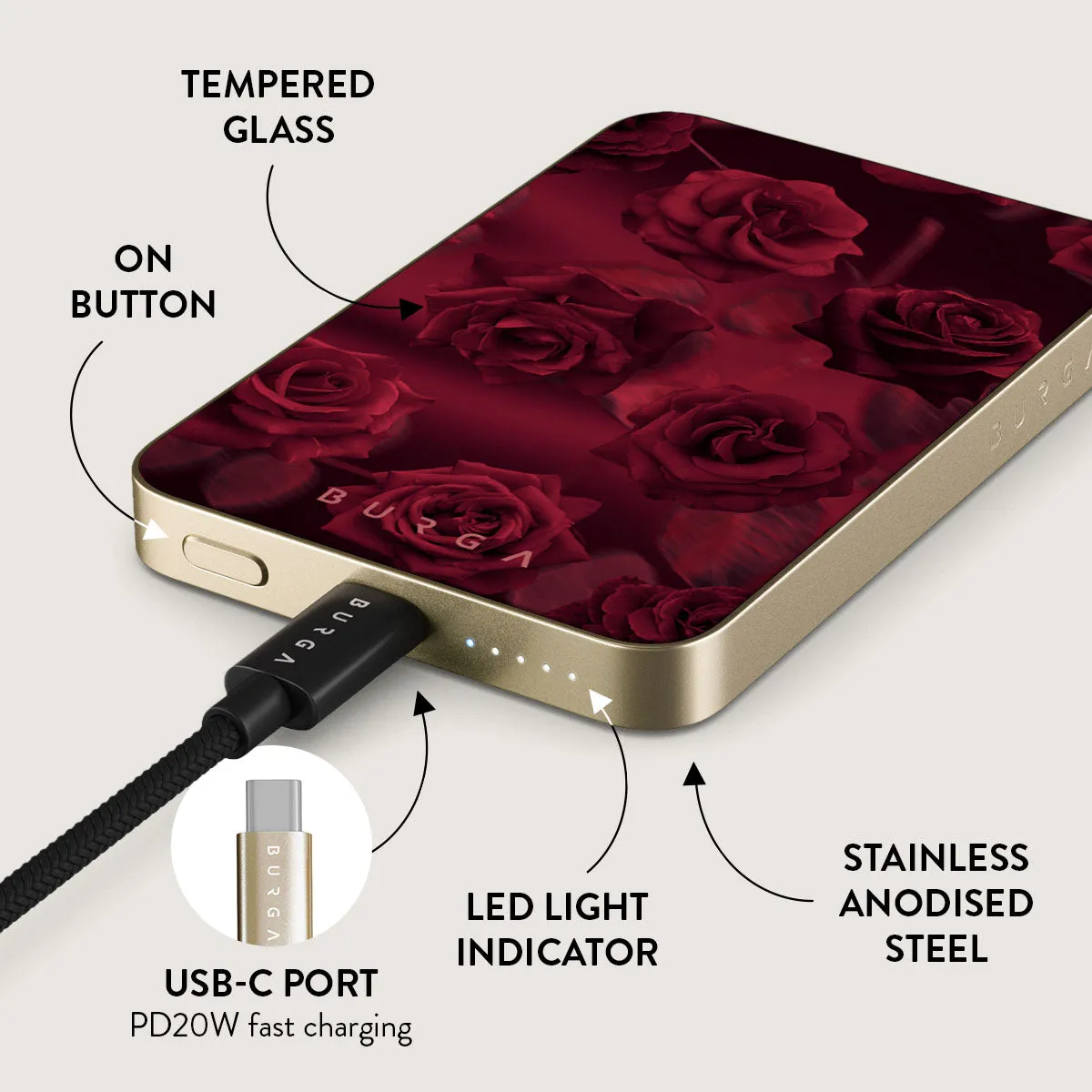 Femme Fatale - Magnetic Power Bank