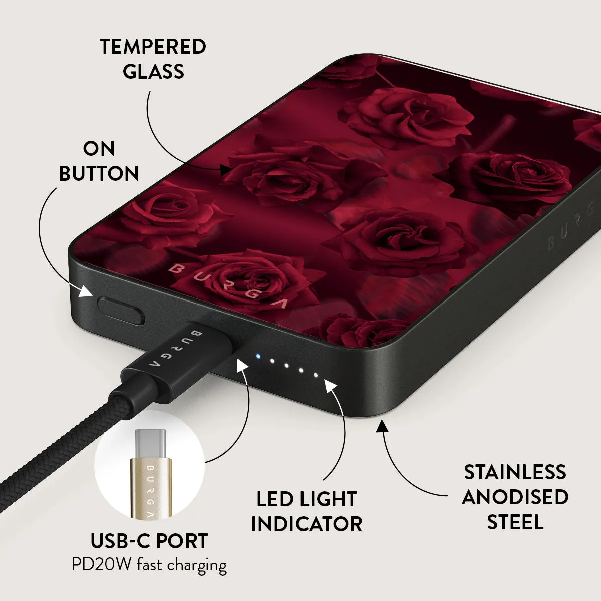 Femme Fatale - Magnetic Power Bank