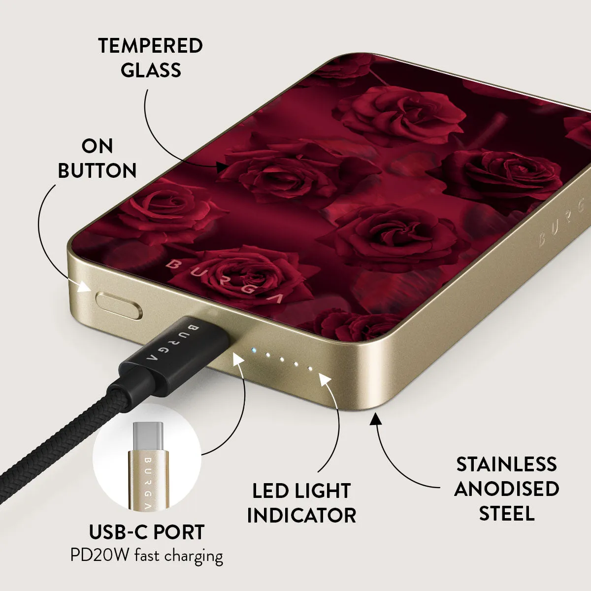 Femme Fatale - Magnetic Power Bank