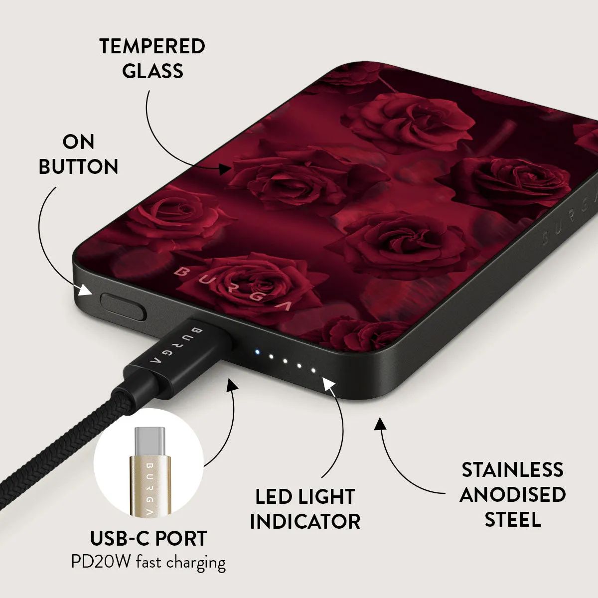 Femme Fatale - Magnetic Power Bank