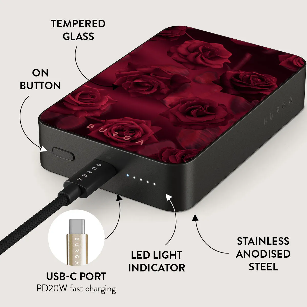 Femme Fatale - Magnetic Power Bank
