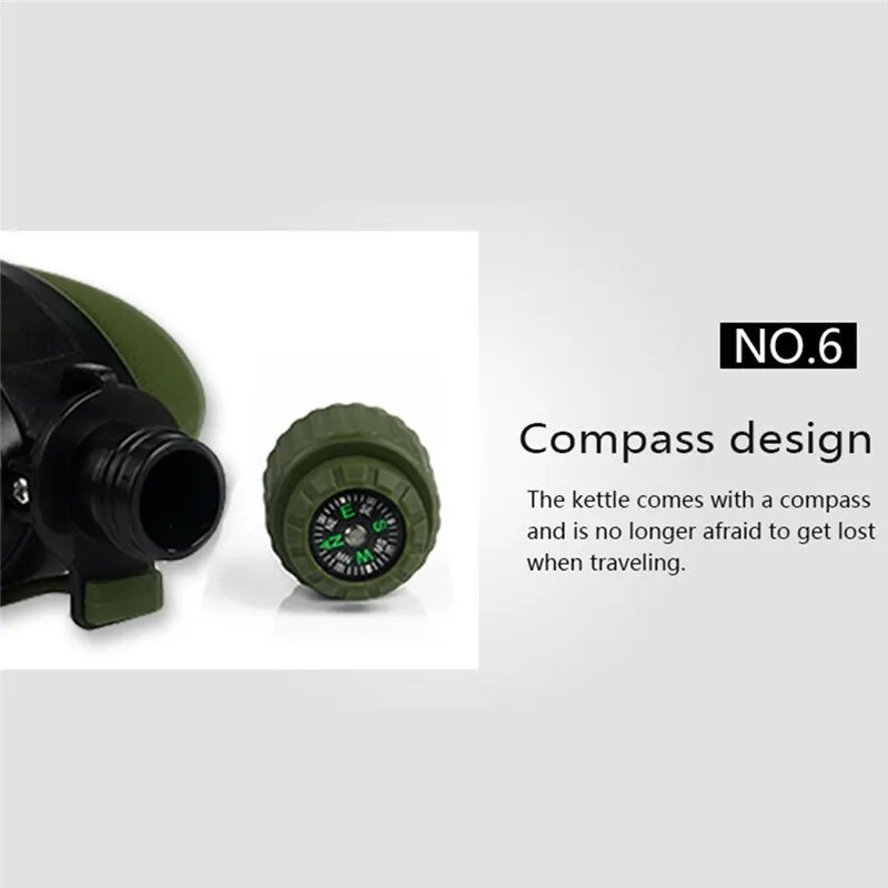 FLEXHYDRA - Collapsible Military Water Bottle 550ml