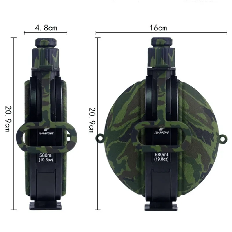 FLEXHYDRA - Collapsible Military Water Bottle 550ml