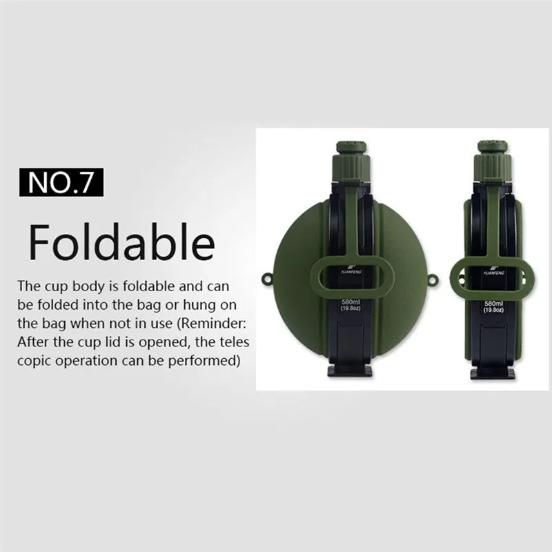 FLEXHYDRA - Collapsible Military Water Bottle 550ml