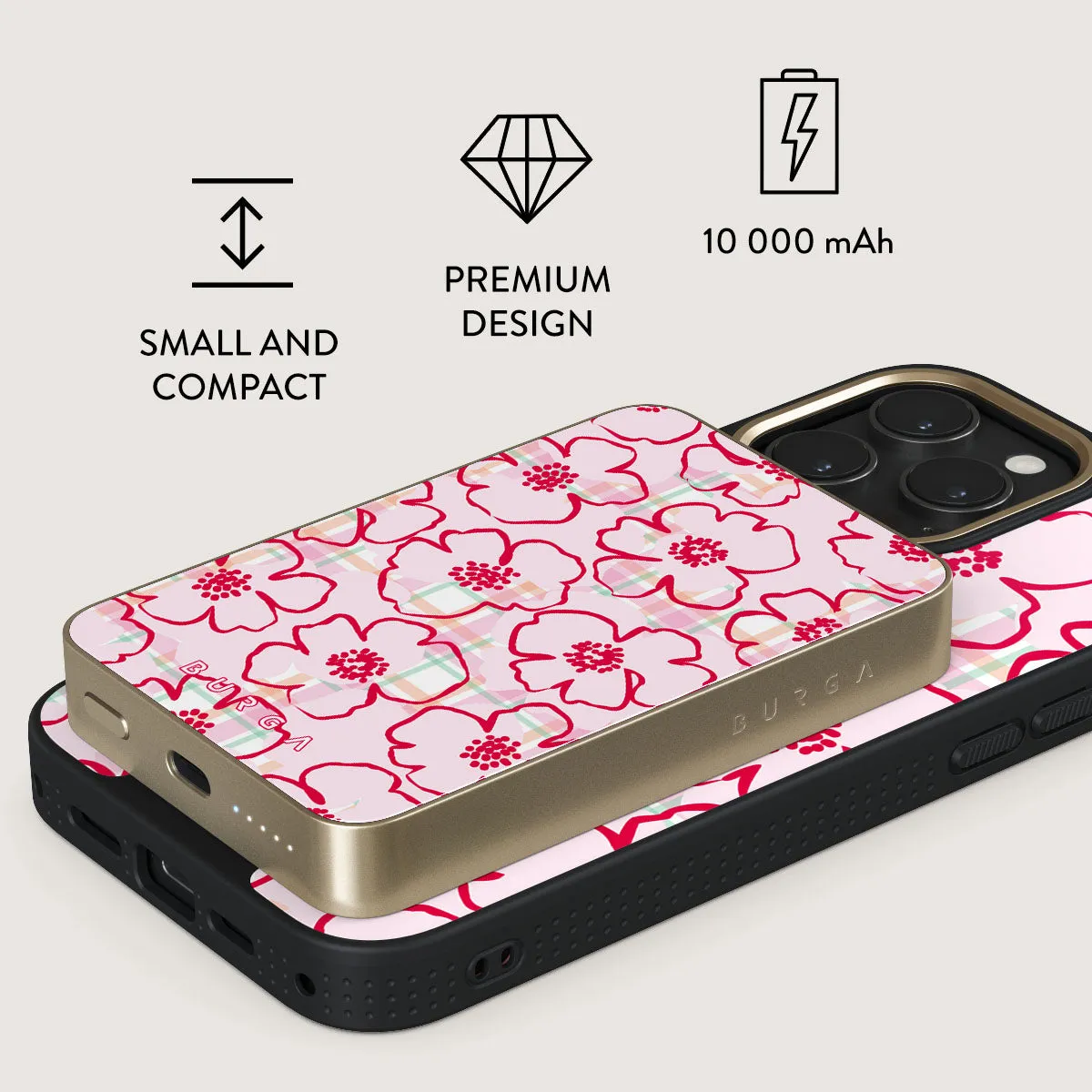 Flower Girl - Magnetic Power Bank