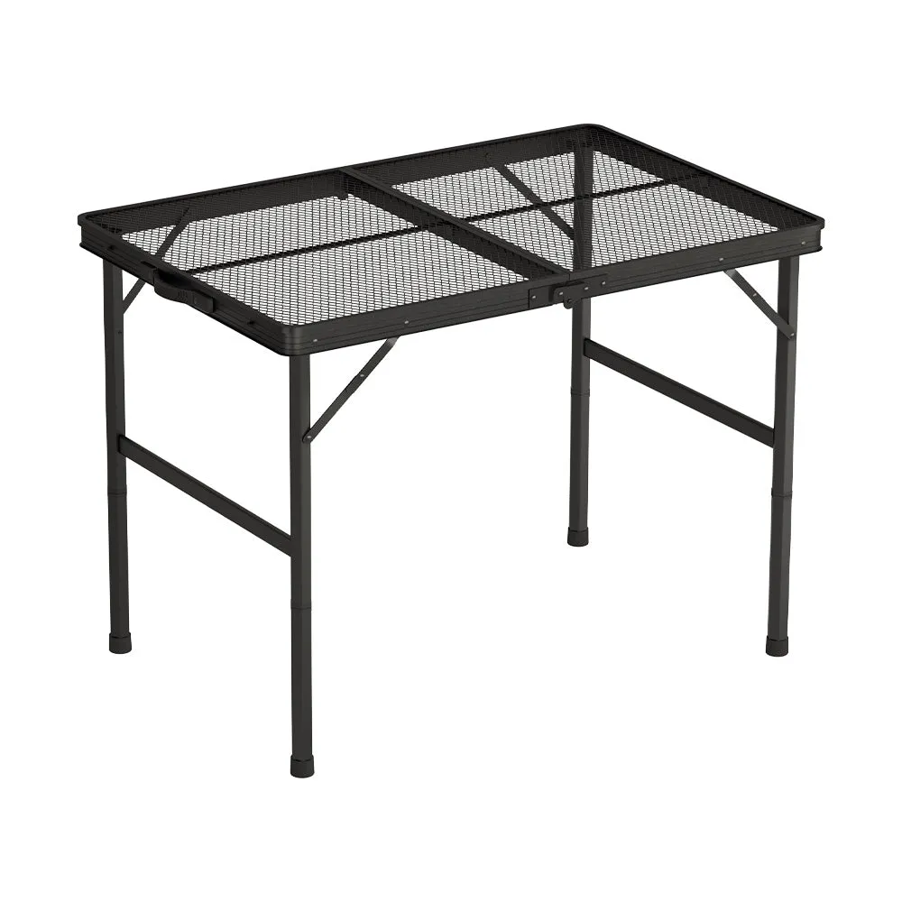 Foldable Aluminum Camping Table - 90CM Portable Outdoor Picnic BBQ Desk