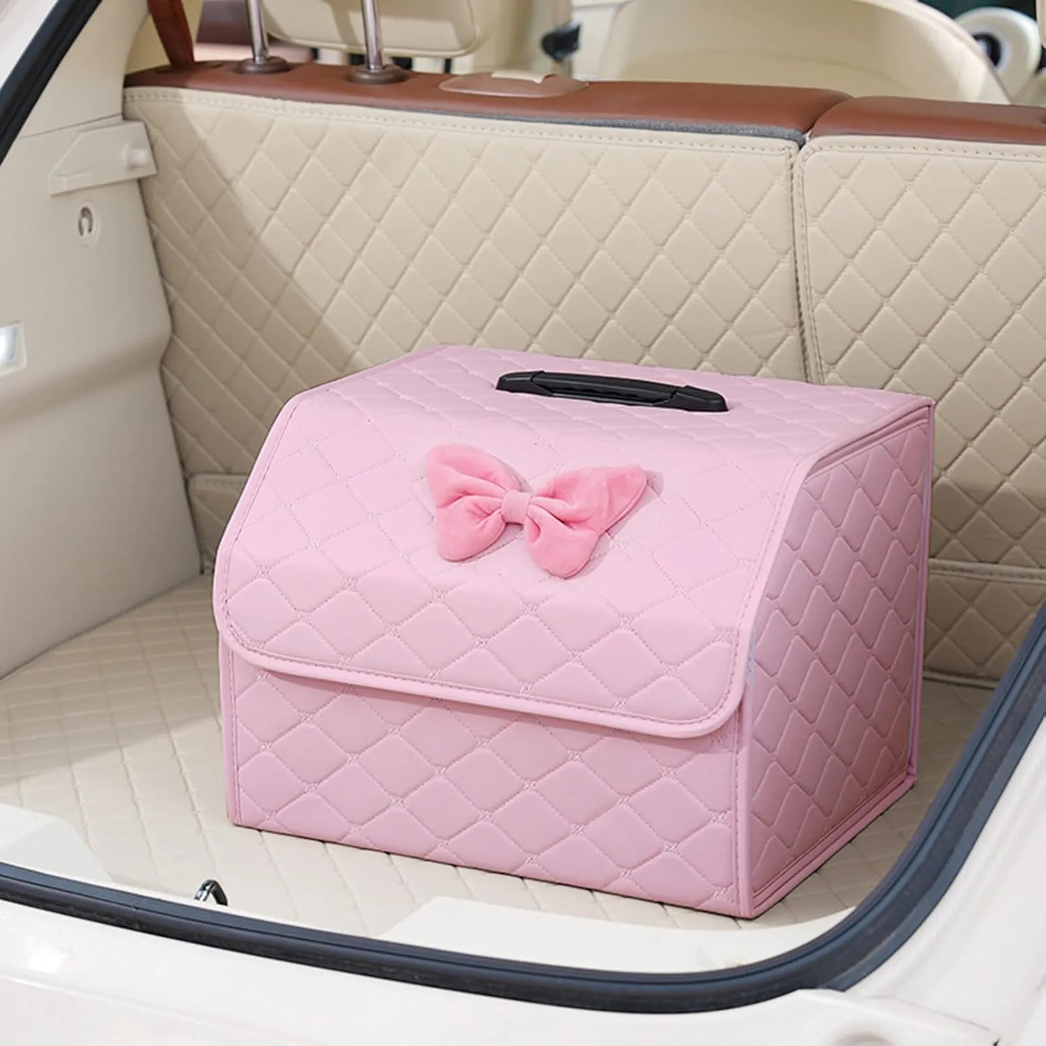 Foldable Car Trunk Storage Box Water & Wear Storage Box Adds Energy To Your Car Let Trunk Neat