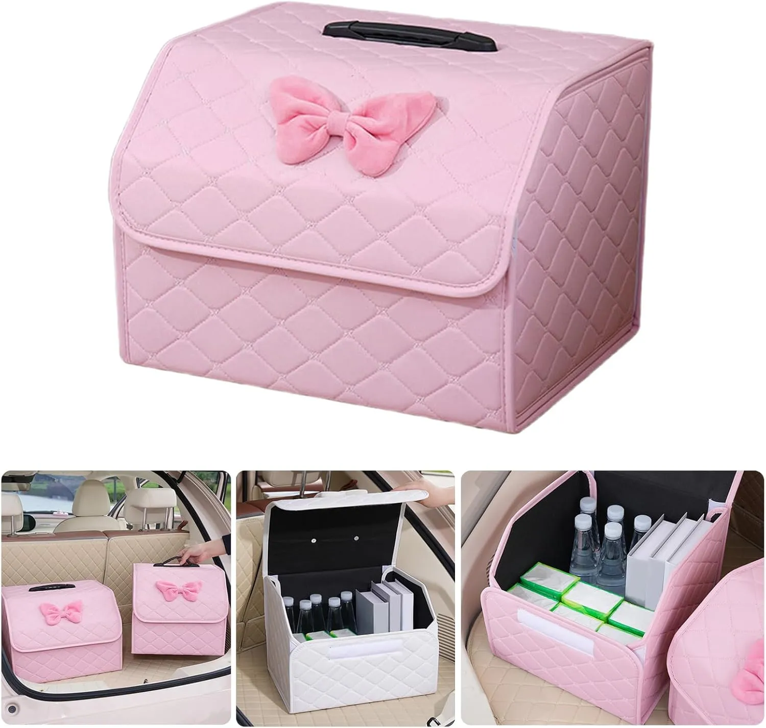 Foldable Car Trunk Storage Box Water & Wear Storage Box Adds Energy To Your Car Let Trunk Neat