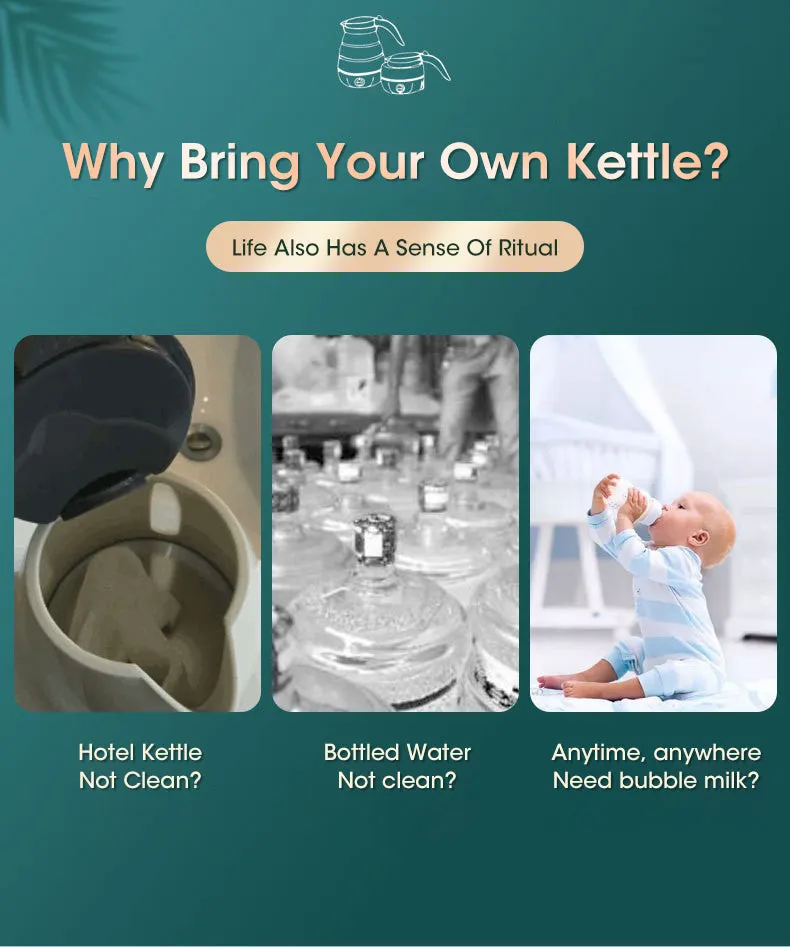 Folding Travel Kettle