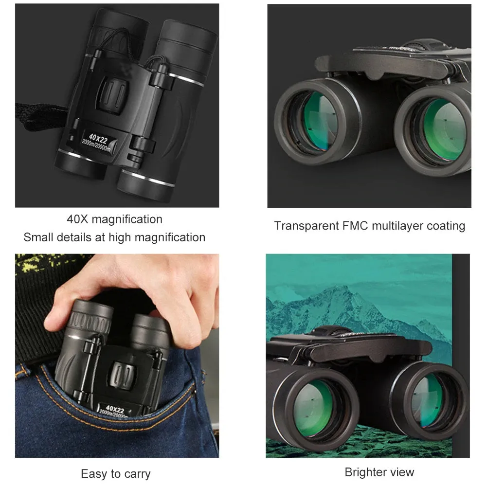 FRISSEL - 8x22 Foldable Binoculars