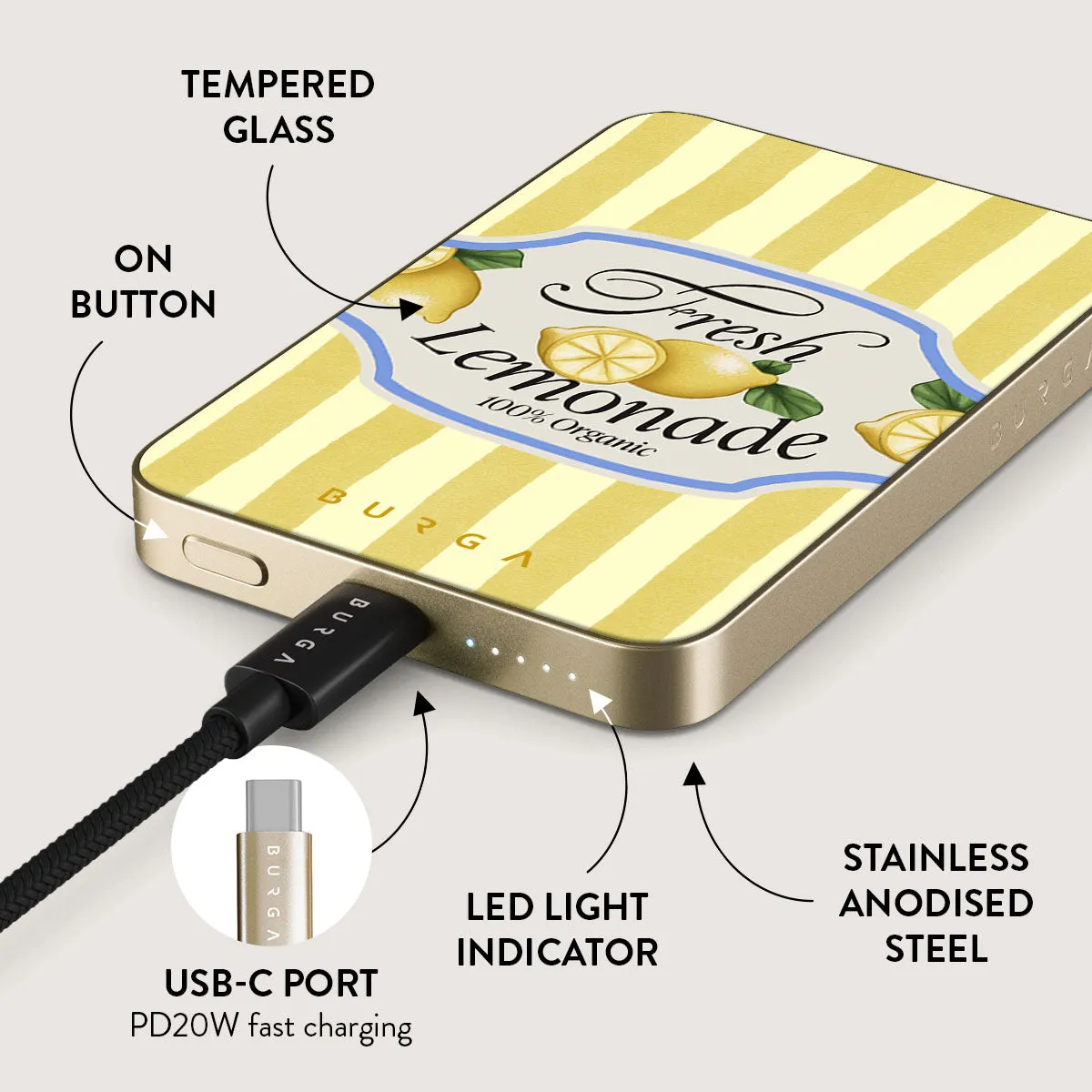 Frizzante - Magnetic Power Bank