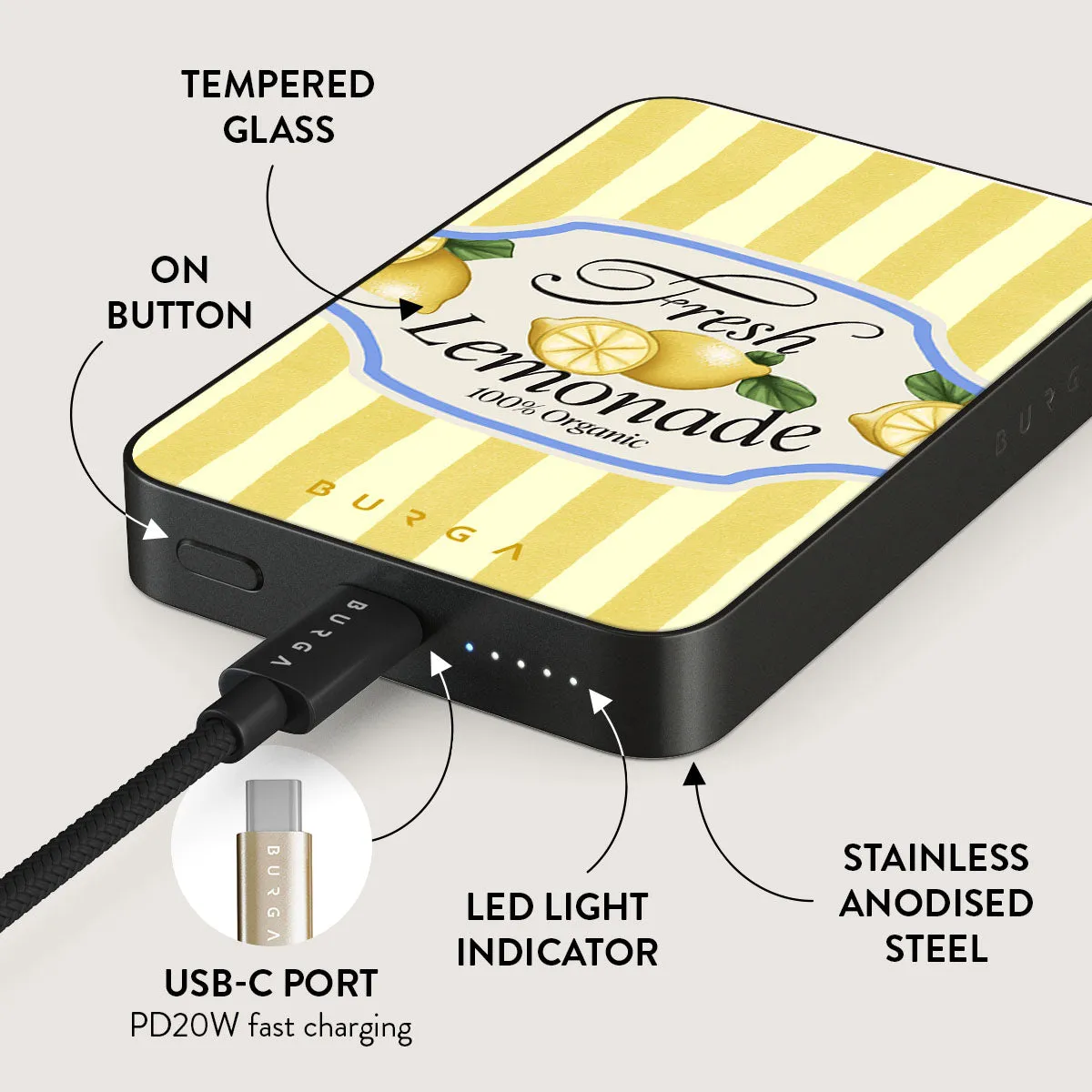 Frizzante - Magnetic Power Bank