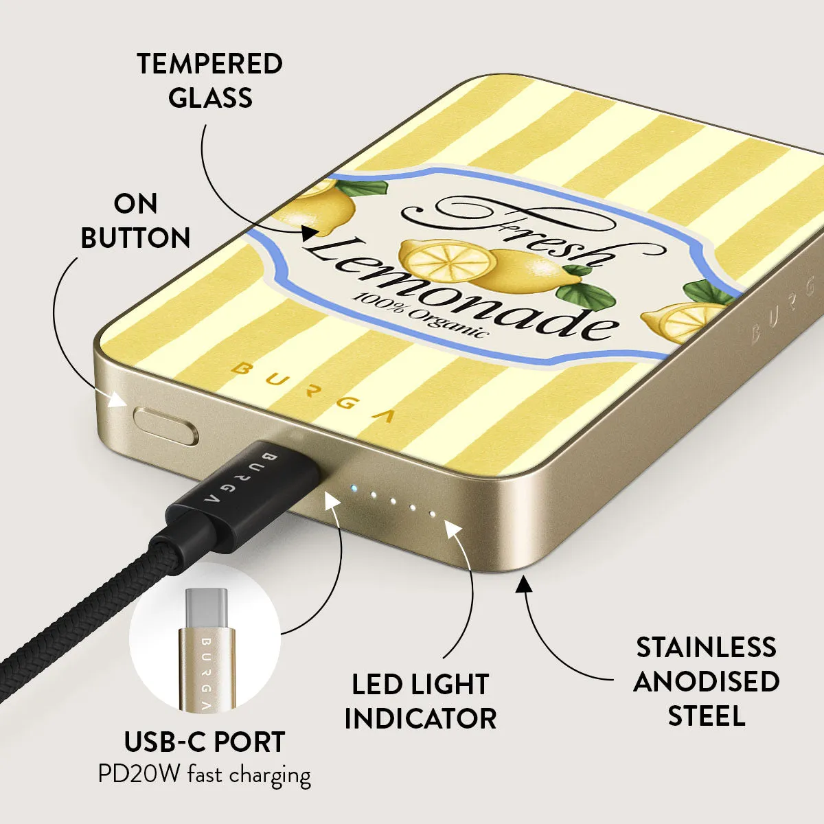 Frizzante - Magnetic Power Bank