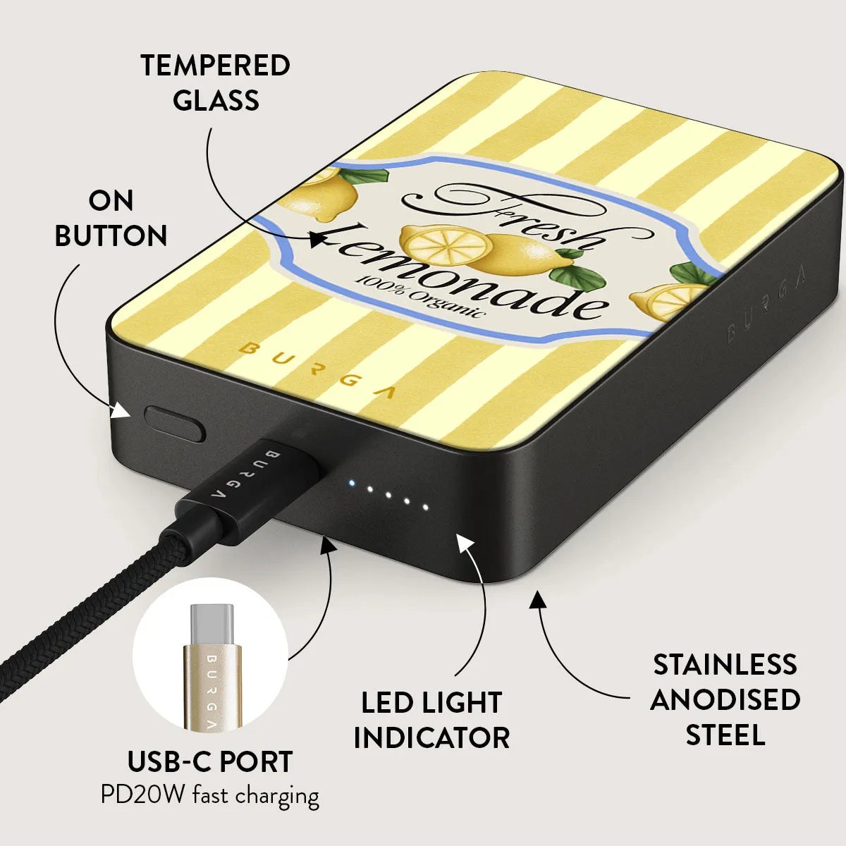 Frizzante - Magnetic Power Bank