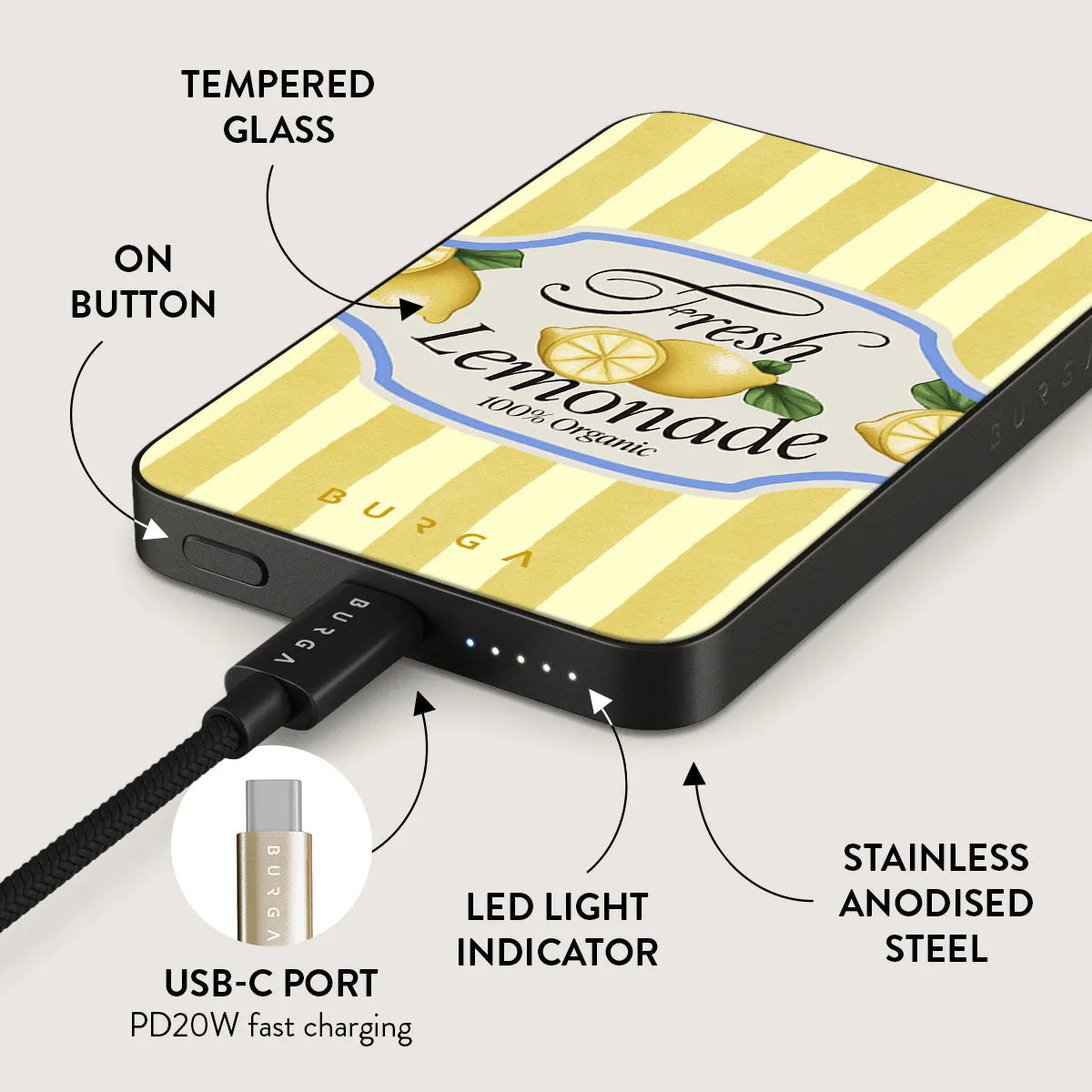 Frizzante - Magnetic Power Bank