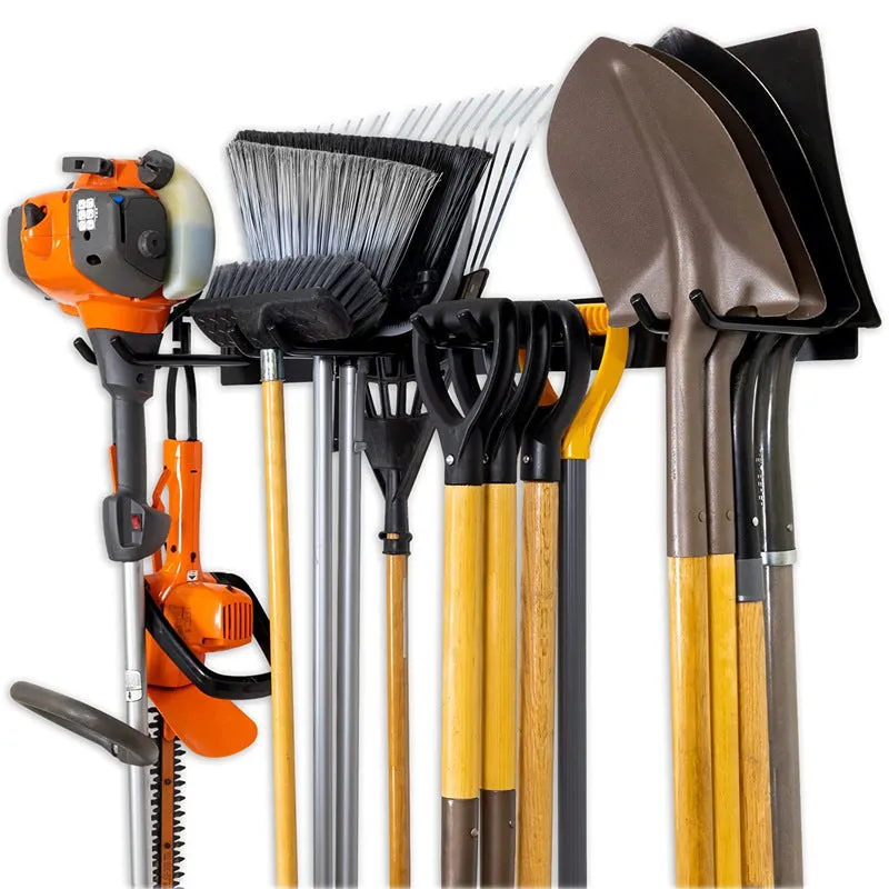 Garden Wall Mounted Bracket Multi Scene Organizer Garden Tools Display Organizer Wall Shovel Rake Broom Hose Shovel Organizer